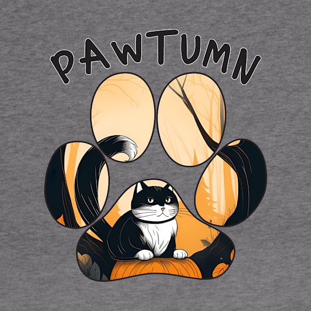 Pawtumn Pawprint by photokapi